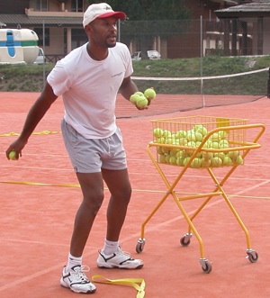 Formation d'enseignent aux drills de tennis