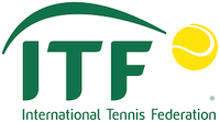 Logo itf international tennis federation, partenaire de la PTR France